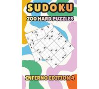 Inferno Sudoku: Hard Puzzles (Pocket Edition): 100 Challenging Sudoku Puzzles for Adults - Compact 5x8 Brain Training for Focus, Logic & Daily Mental Fitness