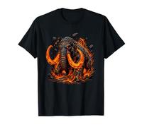 Inferno Zanne Magma Mammoth Volcano Bestia Maglietta
