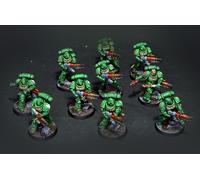 Infernus Squad Space Marines COMMISSIONE dipinto