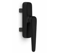 inferramenta Maniglia Cremonese Modello Ribassata Per Finestre In Alluminio | H 40 mm | Apertura Reversibile | Design Moderno E Sicurezza Rinforzata (Nera)