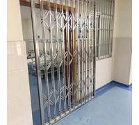 Inferriate per Finestre Griglie di Sicurezza per Porte da Ufficio da 80 100 120 150 180 200Cm, Griglie di Sicurezza Retrattili a Doppio Strato per Finestre, Ringhiera Finestre