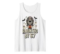 Infestato da 67 Sei Sette spettrali Fantasmi di Halloween Canotta