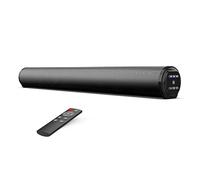 INFIBLA Sound Bar per TV, 22 in Soundbar Subwoofer incorporato con AUX RCA Collegamento TV Altoparlante per Home Theater, Nero