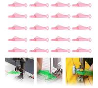 Infila-ago per macchina da cucire, infila-ago per macchina da cucire, infila-ago fai da te, strumento automatico per infilare l'ago, infila-ago rapido a occhiello per macchina da cucire (Rosa 20 PC)