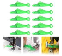 Infila-ago per macchina da cucire, infila-ago per macchina da cucire, infila-ago fai da te, strumento automatico per infilare l'ago, infila-ago rapido a occhiello per macchina da cucire (Verde 10 PC)