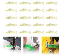 Infila-ago per macchina da cucire, infila-ago per macchina da cucire, infila-ago fai da te, strumento automatico per infilare l'ago, infila-ago rapido a occhiello per macchina da cucire (Giallo 20 PC)