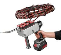 Infila-cavi elettrico, senza fili e con motore brushless per lavori di | Design portatile, batteria da 25000 mAh, struttura di bloccaggio in metallo, adatto per il lavoro quotidiano di infilaggio