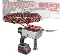 Infila-fili elettrico automatico a batteria al litio per il passaggio dei | Disponibile nelle lunghezze di 15/30 m, noto anche come tiracavi automatico, adatto per lavori di cablaggio elettrico.