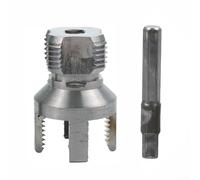 Infila tubo dell'acqua 20 mm/25 mm per tubi PPR, strumento di taglio filettatura interna ed esterna, 1 fustella in metallo resistente all'usura per bordo, compatibile con 1/2 pollice e