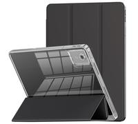 INFILAND Custodia per Lenovo Idea Tab 11" 2025,Cover Smart Protettiva Trasparente con Supporto,Ultra Sottile,per Lenovo Idea Tab 11 Pollici TB336ZU/336FU [Auto Wake/Sleep] (Nero)