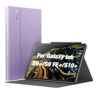 INFILAND Custodia per Samsung Galaxy Tab S10+ Plus/S9 FE+/S9+ Plus 12.4 pollici 2024/2023 Release, con portapenne, auto sonno/veglia, Lavanda