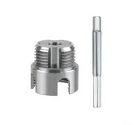 Infilatore per tubi dell'acqua con dado integrato per filettatura interna/esterna su tubi da 20 mm, 25 mm, 30 mm, progettato per migliorare l'efficienza e la durata nei lavori idraulici (30 mm)
