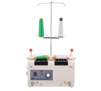 Infilatrice Automatica, divisore di Filo da Ricamo da Tavolo a Doppia Testa con Tempo Regolabile, Macchina riavvolgitrice di Filo, distributore di Filo Digitale per Fabbrica di Abbigliamento