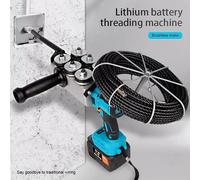 Infilatrice automatica Infilatrice per tubi cavi Infilatore al litio portatile efficiente per mettere il filo che tira il filo