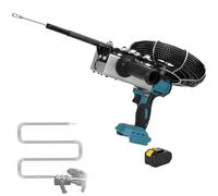 Infilatrice Automatica per Fili, infilatrice Automatica per Fili con Impugnatura Antiscivolo, Design Portatile 40 m/min, per Applicazioni di infilatura a Parete 1*Battery