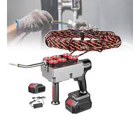 Infilatrice automatica per tubi nascosti con filo di trazione da 25000 mAh/37500 mAh, macchina per infilare fili elettrici scuri,1x25000mah