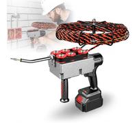 Infilatrice elettrica a batteria senza spazzole per energia idroelettrica e | Funzione di cablaggio automatico, alimentatore automatico di filo avvolgitore, adatto per impianti idroelettrici e lavori