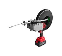 Infilatrice for tubi nascosta industriale Filettatrice automatica alimentata a batteria con dispositivo Ian Pull Wire(2 battery 1 charge,40)