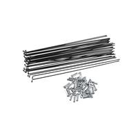 INFINAUTO 36 raggi in acciaio per bicicletta, 14 G, lunghezza 238 mm, con capezzoli, materiale resistente, design elegante