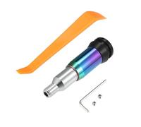 INFINAUTO Adattatore Pomello Cambio, Convertitore Pomello Cambio Anteriore M12x1.25 per Estensione Pomello Cambio Auto in Lega di Alluminio Colori Assortiti 1 Set