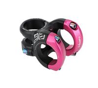 INFINAUTO Attacco Manubrio Corto per MTB 31.8mm 40mm 0° Nero Rosa 1 Pezzo | Materiale Lega Alluminio. Compatibile Per Strada, BMX, Fixie, Ciclismo. Morsetto 4 Bulloni. Installazione Facile.