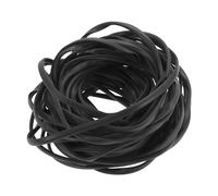 INFINAUTO Protezioni per Bordi Portiera Auto Universali, Esterno 49.21ft Protezione Graffi Portiera a Forma di U in PVC Nero, 1 Pezzo.