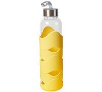 infinite by GEDA LABELS (INFKH) Borraccia unisex in silicone giallo 500 ml