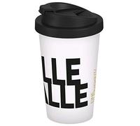 infinite by GEDA LABELS (INFKH) Coffee to Go Becher Pillepalle 400ml Tazza da caffè da asporto, da Viaggio, Riutilizzabile, Plastica