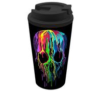 infinite by GEDA LABELS (INFKH) Coffee to go Tazza Skull Neon 400 ml