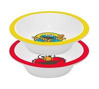 infinite by GEDA LABELS (INFKH) Set di 2 ciotole per cereali Sesame Street vintage per bambini, multicolore