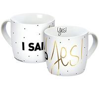 infinite by GEDA LABELS (INFKH) Tazza I said Yes, 300 ml, in vero oro