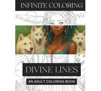 Infinite Coloring - Divine Lines: Adult Coloring Book
