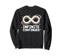 Infinite Continua Pop Culture Retro Videogioco Felpa