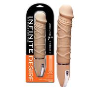 Vibratore in Silicone a 10 Ritmi Infinite Desire (Color Carne)