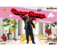 DIEGO ABATANTUONO Figura 12cm IL MAGO DI SEGRATE Scena Film GRAND HOTEL Cinemini