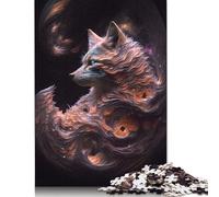 Infinite Fox Jigsaw Puzzle Impossible 1000Pcs Decorazione Per La Casa. Rilassamento E Intelligence Per Adulti E Bambini Da 12 Anni 1000pcs (75x50cm)