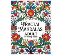 Infinite Fractal Mandalas | One Massive Full-Page Infinite Pattern Per Page | Ultra-Intricate Symmetrical Designs for Deep Relaxation: 30 Monumental ... Page | Ultra-Intricate Symmetrical Designs