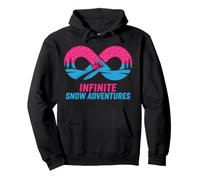 Infinite Snow Adventures - Motoslitta Felpa con Cappuccio
