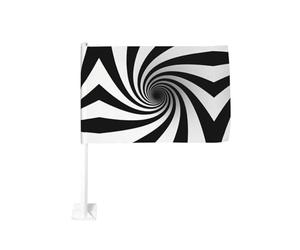 Infinite Spiral Vortex - Bandiera per auto, 30,5 x 45,7 cm, double face, per finestrini di veicoli, eventi sportivi, decorazione da parata