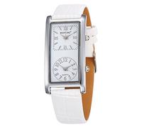 Infinite U Fashion - Orologio al quarzo da donna, con numeri arabi, con cinturino in pelle PU, colore bianco