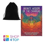 Infinite Wisdom Dei Chakra Mazzo Di Carte Oracle US GAMES + Borsa