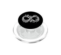 Infinito Amore Cuore Simbolo Infinito Coppia Relazione PopSockets PopGrip per MagSafe