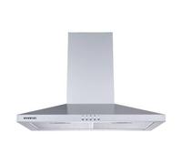 Infiniton CMPP-64XBL, 400 m3/h, larghezza 60 cm, 3 livelli di potenza, 2 filtri in alluminio, luce LED, B, inox