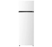 INFINITON Frigorifero a due porte FG-239D16, E, 239 L, 160 cm, Defrost, porta reversibile, regolabile in altezza, Crisper Box (Bianco | FG-239D16WEV1)