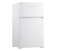 Infiniton Frigorifero a due porte FG-85D8, 85 cm, 85 l, E, bianco, maniglia integrata, luce LED (bianco | FG-85D8WEH)