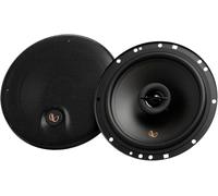 Infinity Alpha 603 6,5 in / 16,5 cm Altoparlanti Coassiali Auto 2 Vie | 60 W RMS / 480 W picco, 90 dB, 4 Ohm, 55 Hz-20 kHz - coppia con griglie, woofer Plus One in polipropilene e tweeter PEI