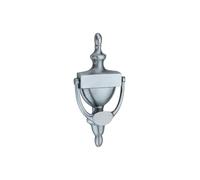 Infinity Decor Battente per porta in stile vittoriano da 15,2 cm, design tradizionale a forma di urna, cromato satinato, per mobili per porta d'ingresso