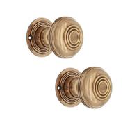 Infinity Decor Bloxwich - Pomelli rotondi per porte interne ed esterne in ottone