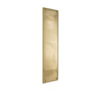 Infinity Decor Placca protettiva in ottone lucido tradizionale vittoriano per porte interne ed esterne, 300 mm
