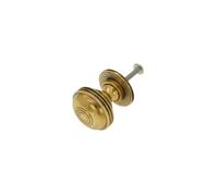 Infinity Decor Preston - Pomello in ottone invecchiato in stile antico, 32 mm, adatto per mobili, guardaroba, armadio